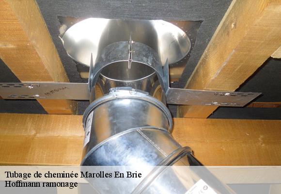 Tubage de cheminée marolles-en-brie-94440 Hoffmann ramonage