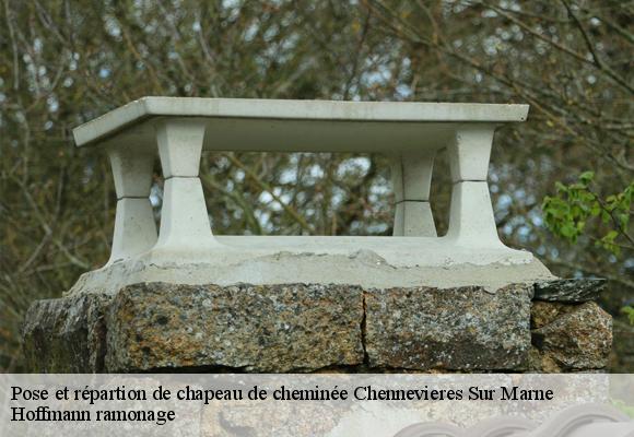 Pose et répartion de chapeau de cheminée chennevieres-sur-marne-94430 Hoffmann ramonage